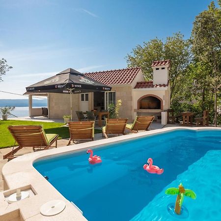 Villa Leoma With Heated Pool Marusici  Kültér fotó